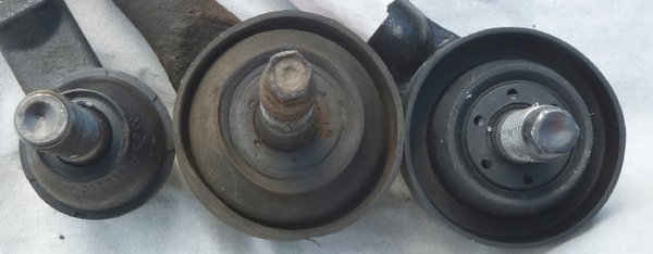 Notera skillnaden på dammkåpor och sexkanten.