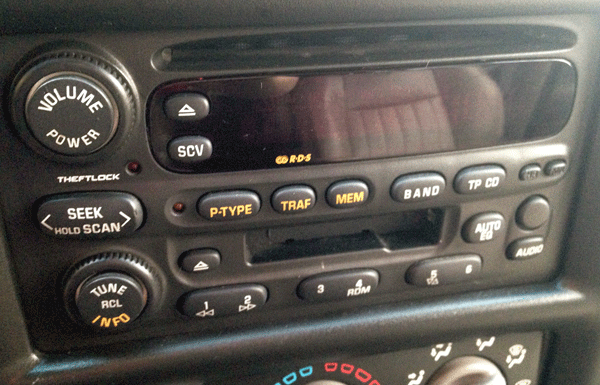 RDS-Radio/CD-Spelare/Kassett