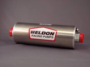 Bränslepump Weldon A600-A, filter 100 och 10 micron, plus adaptrar